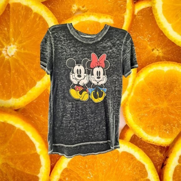 Disney Original Mickey and‎ Minnie Shirt Front/Back Print - Picture 3 of 5